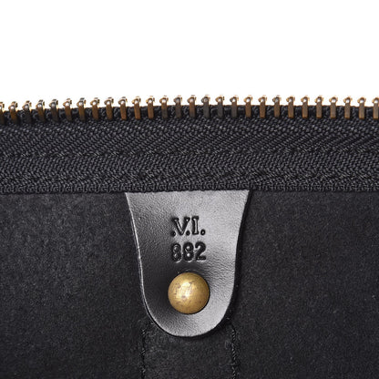 Louis Vuitton Epi Keepall 50 Black 6 of 6