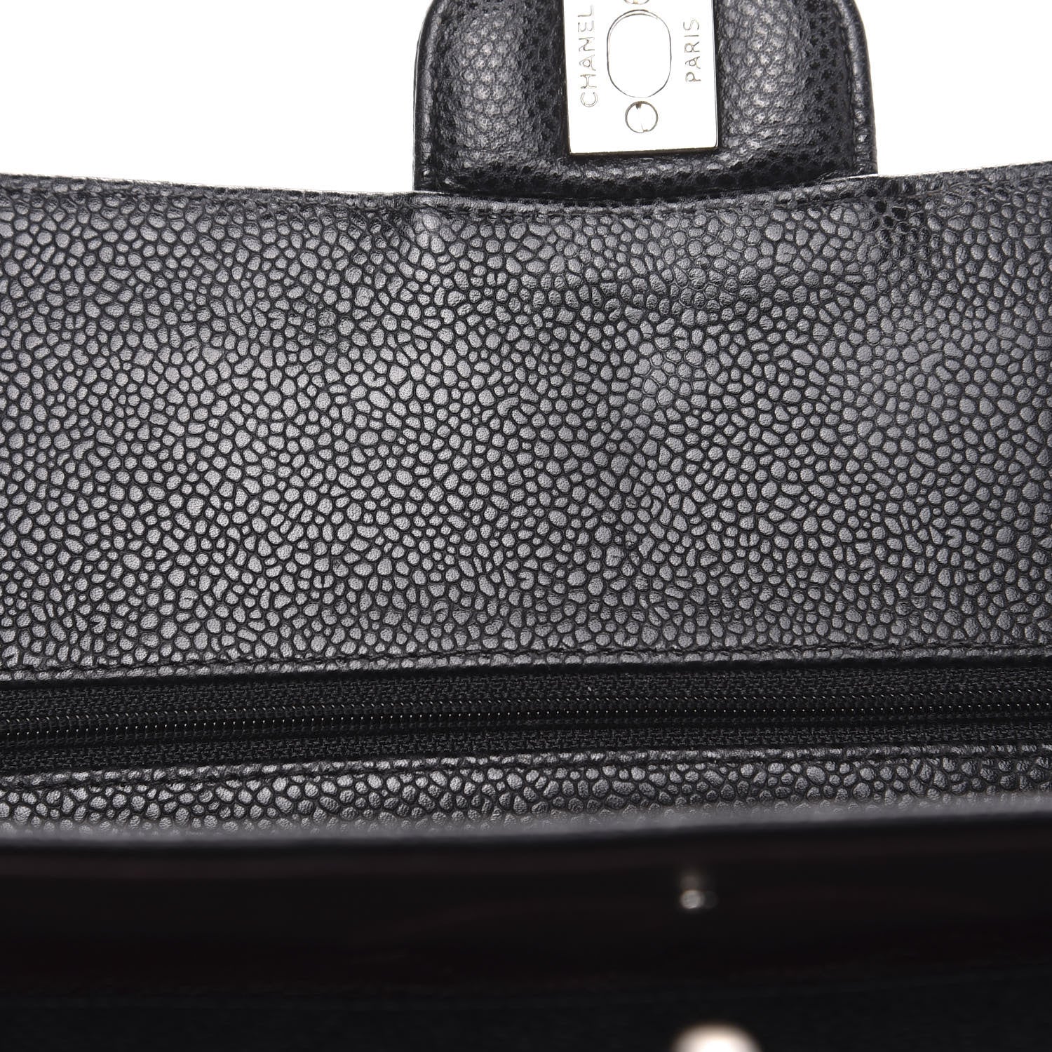 Chanel Caviar Quilted Medium Double Flap Black 11 of 11