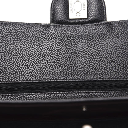 Chanel Caviar Quilted Medium Double Flap Black 11 of 11