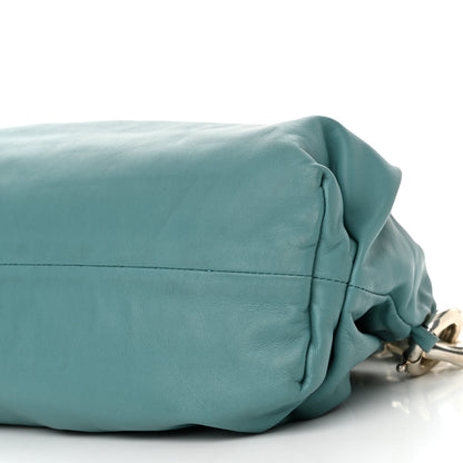 Bottega Veneta Calfskin The Pouch Chain Linoleum 10 of 11