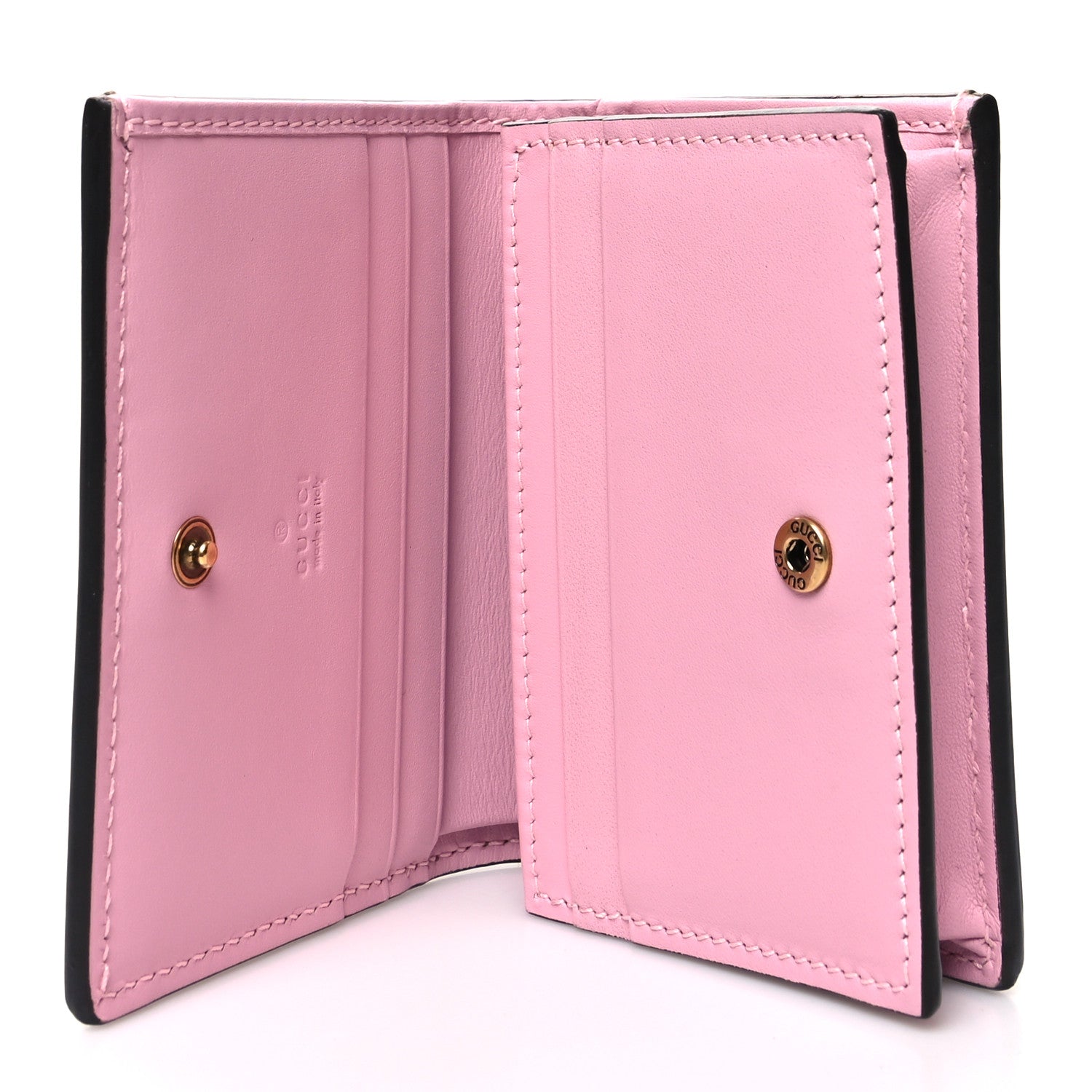 Gucci GG Supreme Monogram Strawberry Card Case 5 of 12