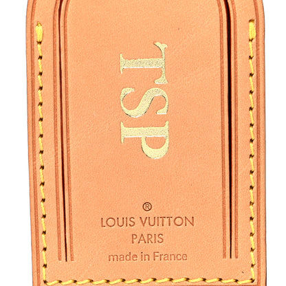Louis Vuitton Vachetta Graceful Luggage Tag 3 of 3