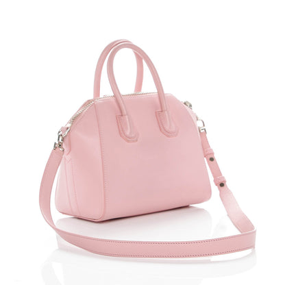 Givenchy Sugar Goatskin Mini Antigona Pale Pink 3 of 7