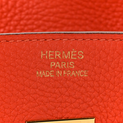 Hermes Togo Birkin 35 Capucine 6 of 15