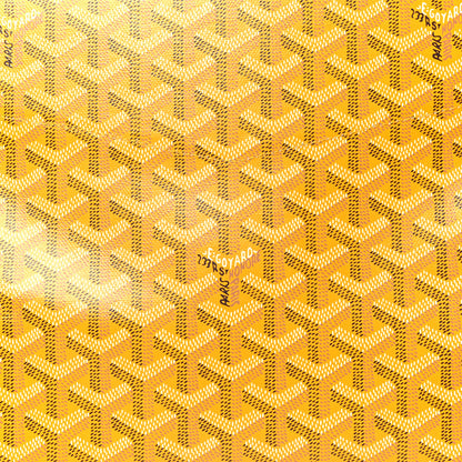 Goyard Goyardine Rouette PM Yellow 7 of 9