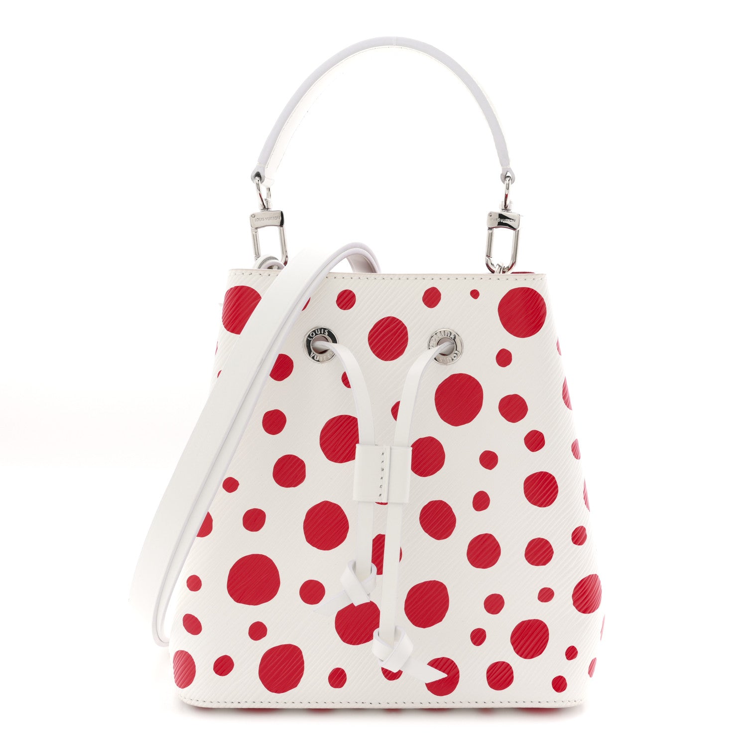 Louis Vuitton LV X YK Epi Neonoe BB Red White 1 of 9