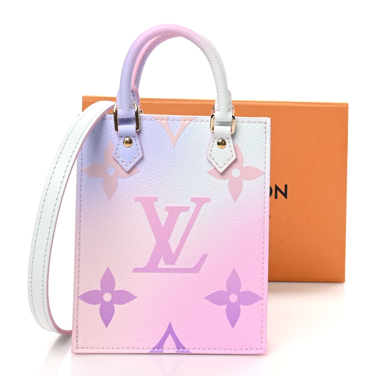 Louis Vuitton Monogram Giant Spring In The City Petit Sac Plat Sunrise Pastel 10 of 10