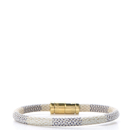 Louis Vuitton Damier Azur Keep It Bracelet 17 3 of 5