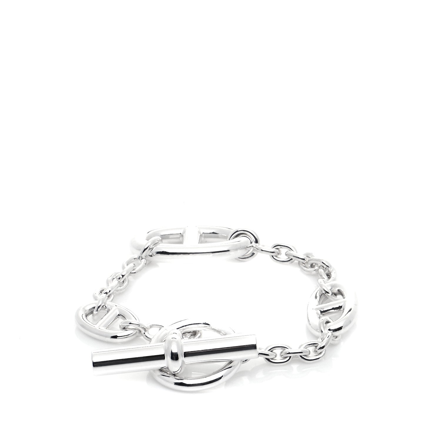Hermes Sterling Silver Farandole Bracelet SH 3 of 6