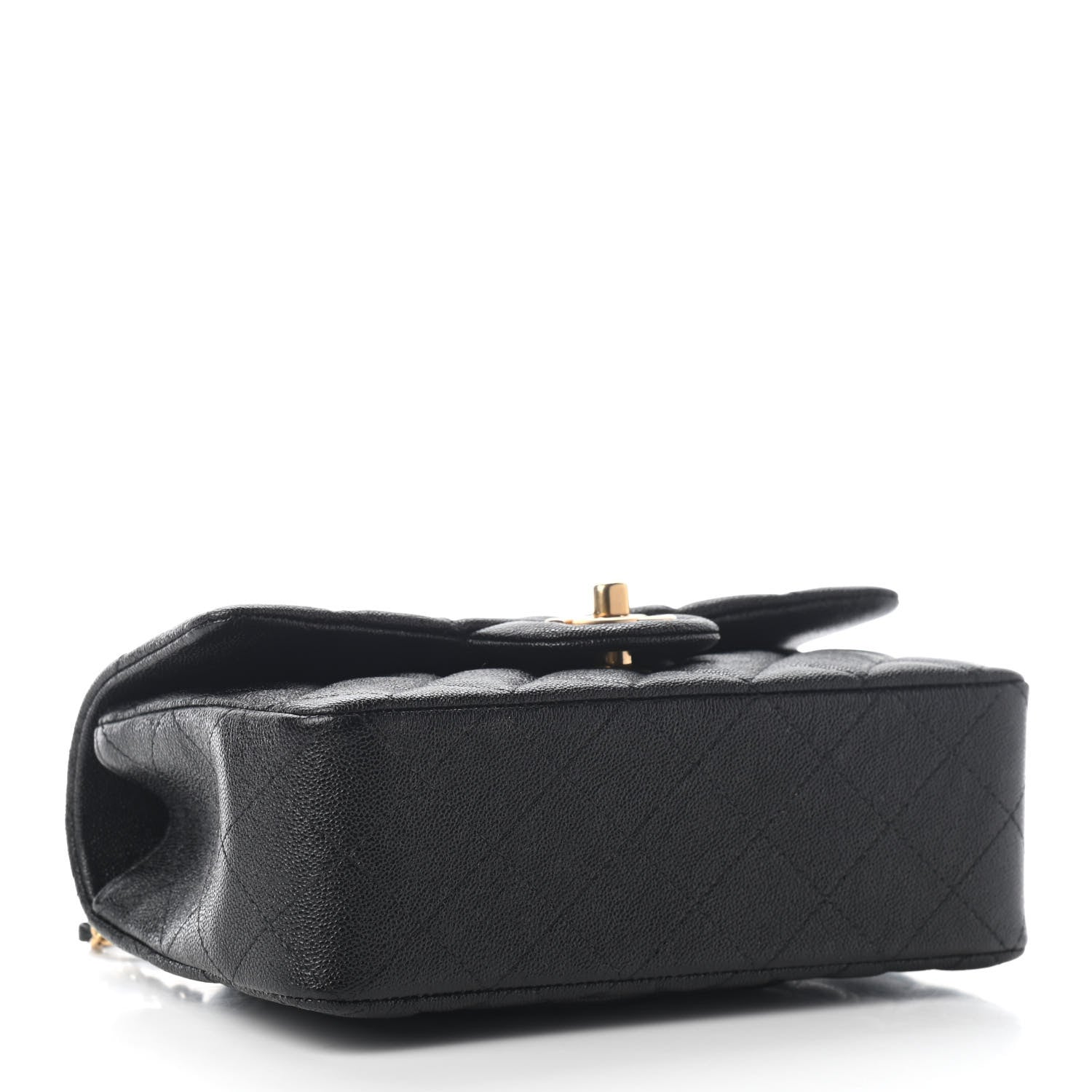 Chanel Caviar Quilted Mini Top Handle Rectangular Flap Black 3 of 8
