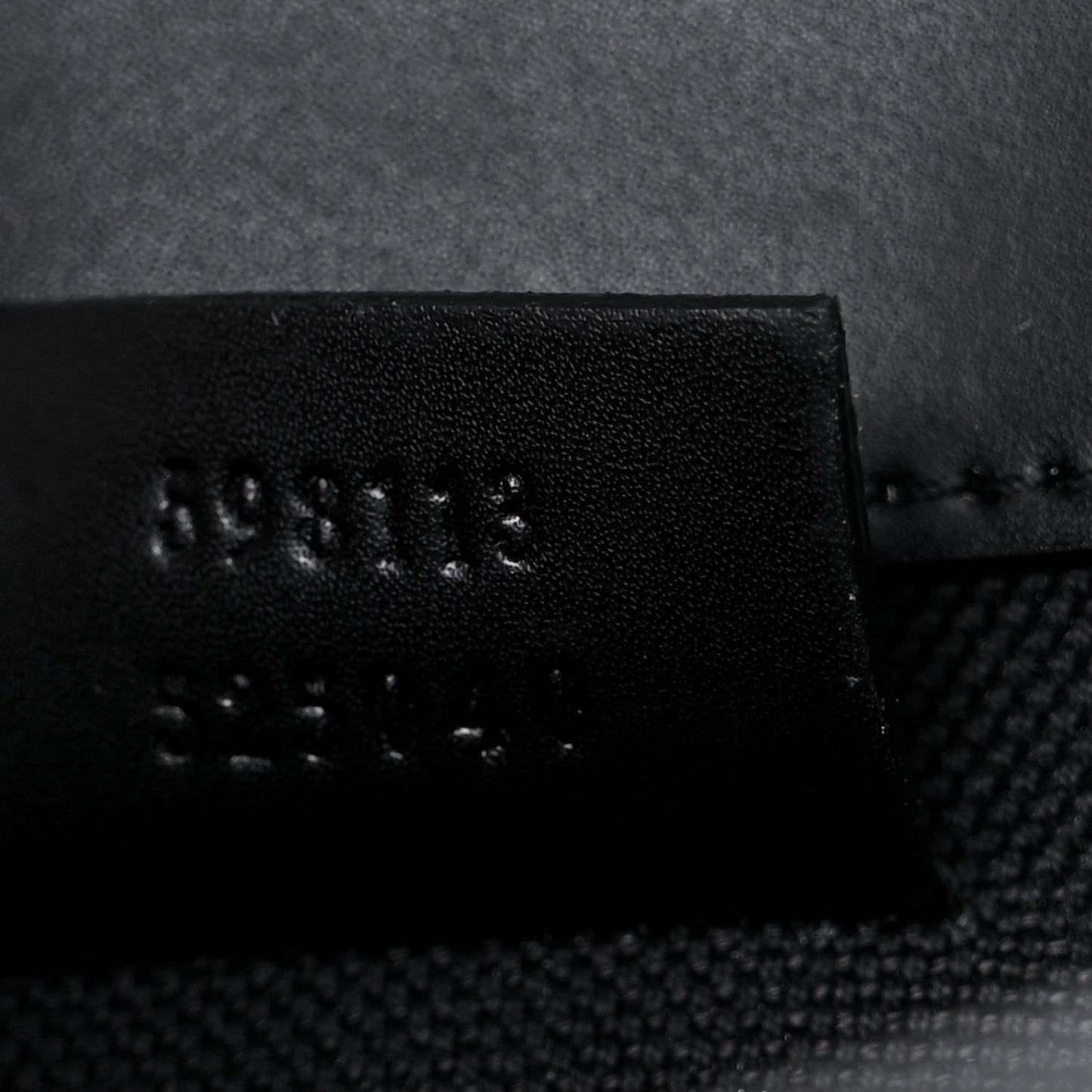 GG Supreme Monogram Web Slim Belt Bag Black Grey