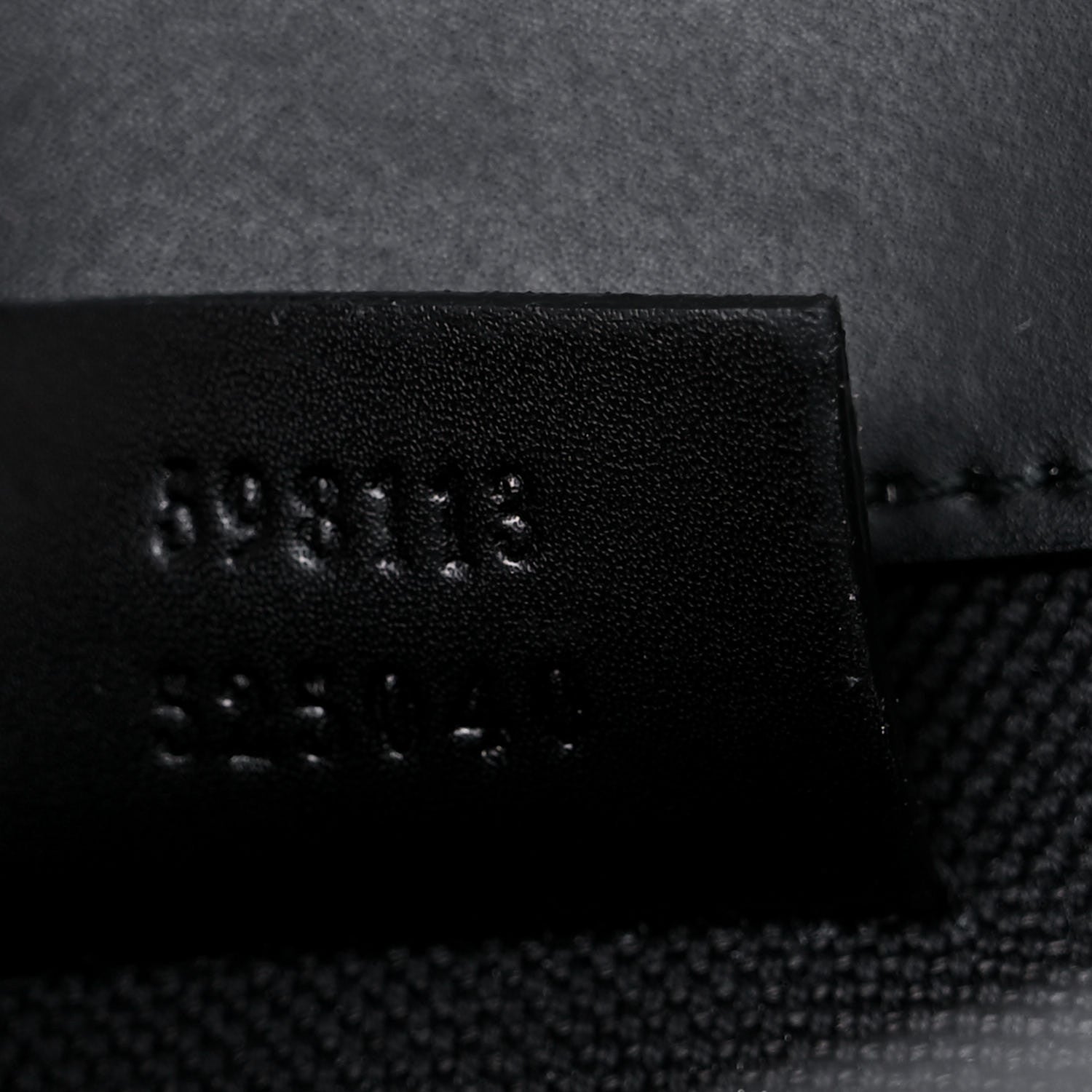 Gucci GG Supreme Monogram Web Slim Belt Bag Black Grey 7 of 12