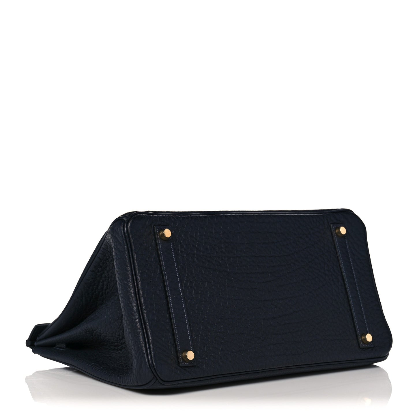 Buffle Skipper Birkin 35 Bleu Indigo