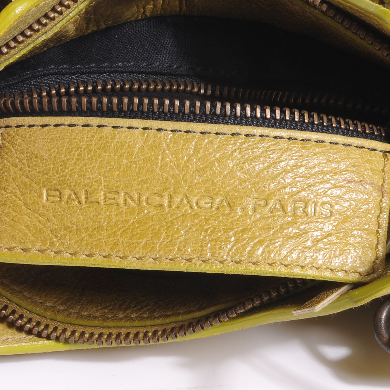 Balenciaga Chevre Mini Classique Yellow 6 of 7