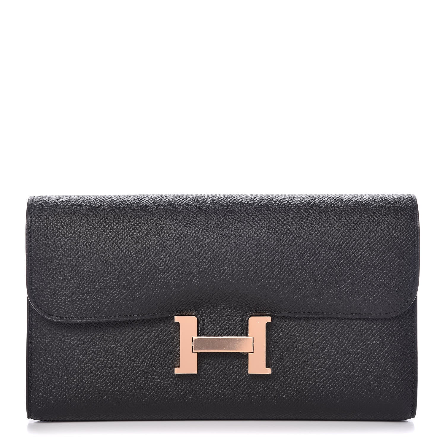 Hermes Epsom Constance Long Wallet Black 1 of 11