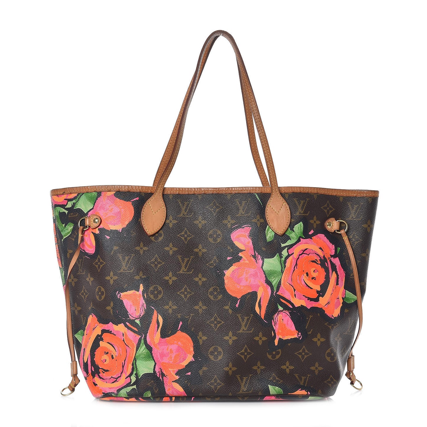 Monogram Roses Neverfull MM