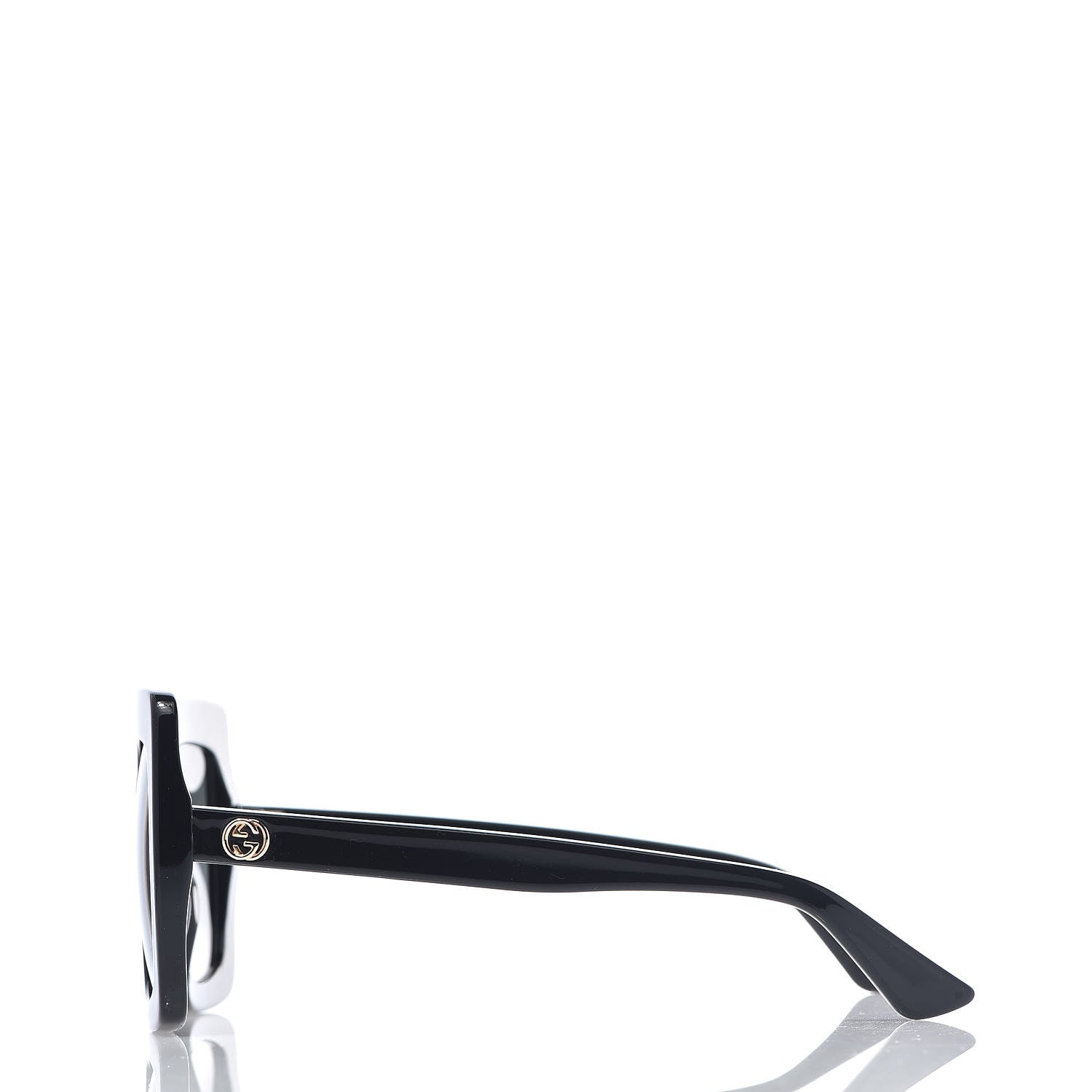 Gucci Acetate Oversize Sunglasses GG0328S Black 3 of 10