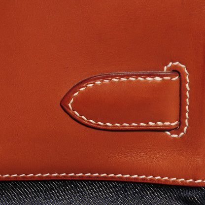 Hermes Barenia Denim JPG Birkin 42 Fauve 10 of 23