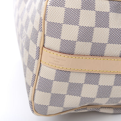 Louis Vuitton Damier Azur Speedy Bandouliere 25 5 of 9