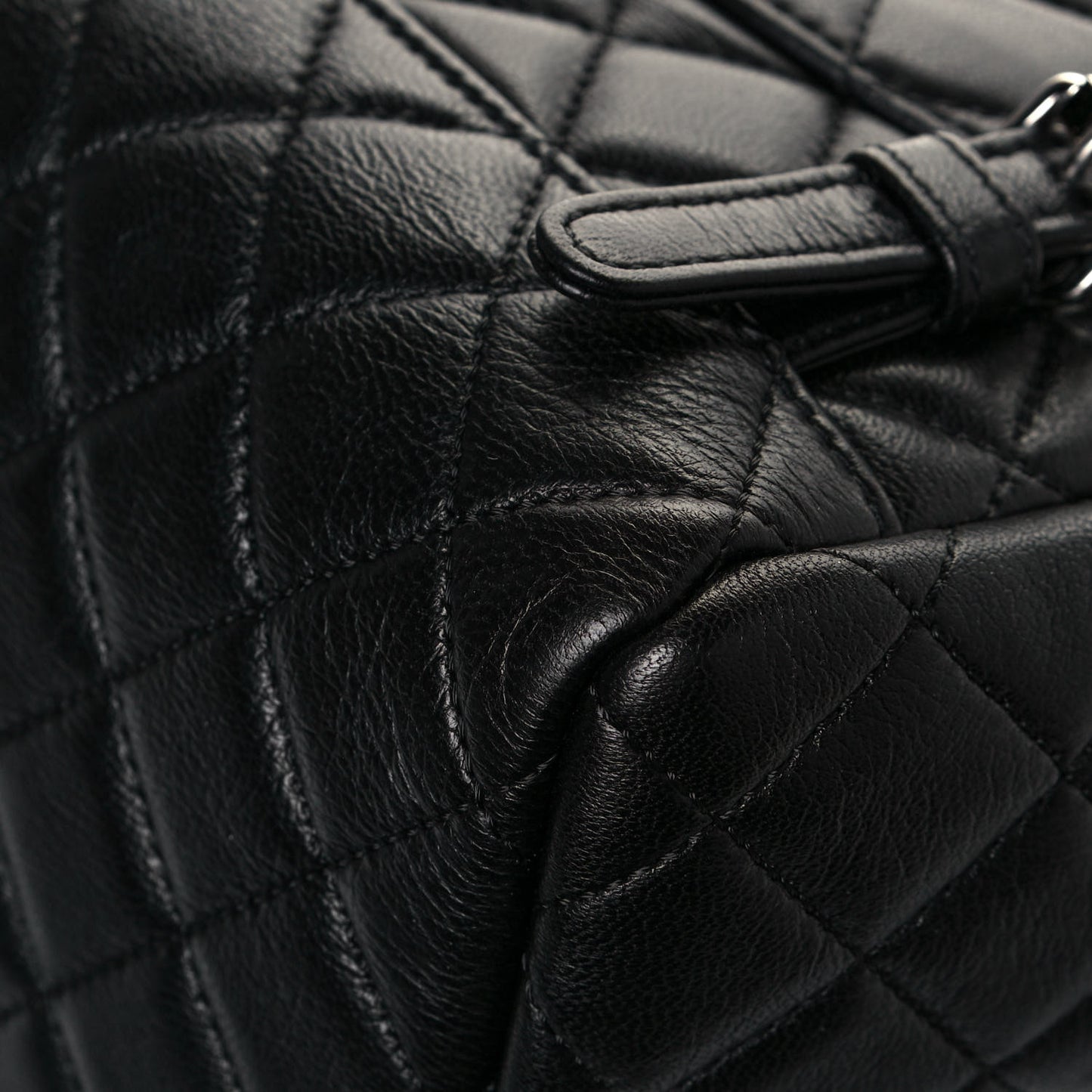 Lambskin Quilted Small Urban Spirit Backpack Black