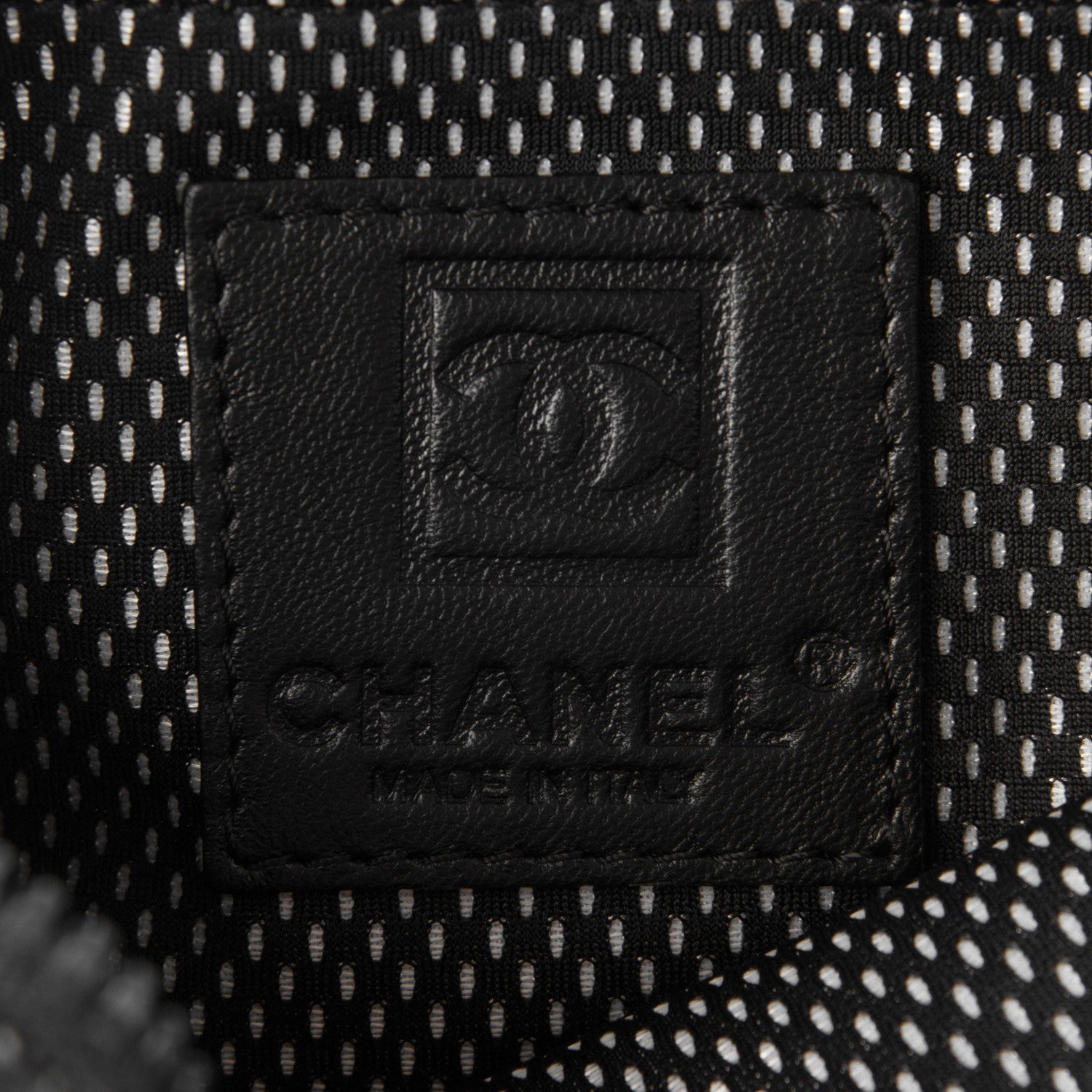 Chanel Coated Canvas Small Sport Messenger Black 6 of 7