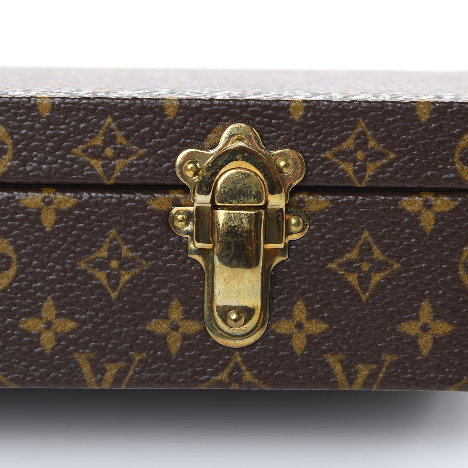 Louis Vuitton Monogram Bracelet Watch Jewelry Holder Coffret 10 of 13