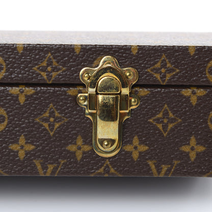 Louis Vuitton Monogram Bracelet Watch Jewelry Holder Coffret 10 of 13