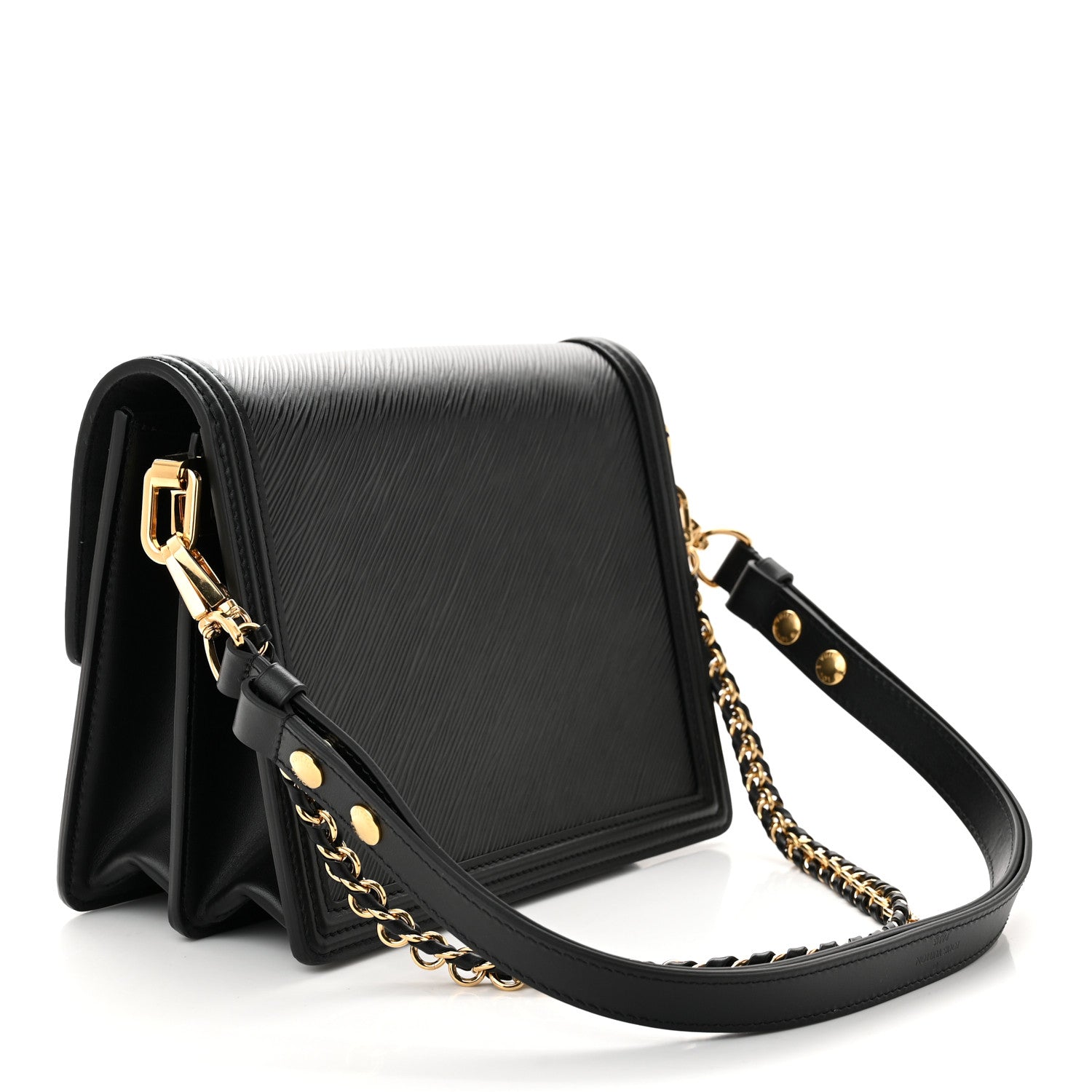 Louis Vuitton Epi Dauphine MM Black 3 of 10