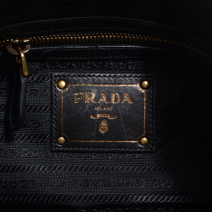 Prada Tessuto Nylon Nappa Shoulder Bag Nero Black 6 of 10