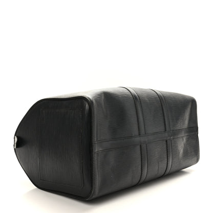 Louis Vuitton Epi Keepall 45 Black 3 of 10