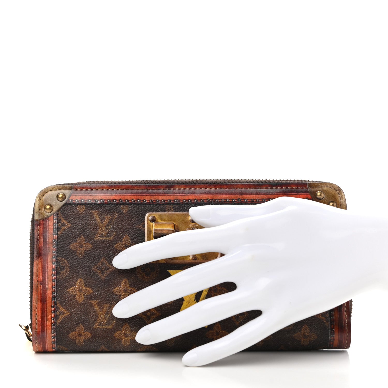 Louis Vuitton Transformed Monogram Time Trunk Zippy Wallet 2 of 7