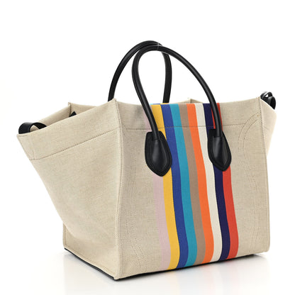 Celine Cotton Canvas Medium Phantom Luggage Multicolor 3 of 15