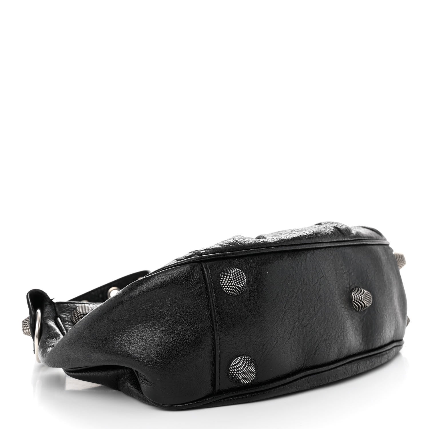 Balenciaga Agneau Arena Small Le Cagole Shoulder Bag Black 4 of 11