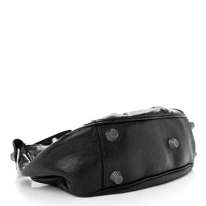 Balenciaga Agneau Arena Small Le Cagole Shoulder Bag Black 4 of 11