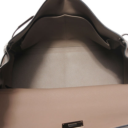 Hermes Togo Kelly Retourne 40 Gris Tourterelle 6 of 20