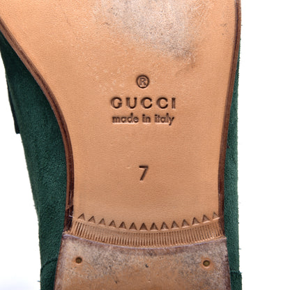 Gucci Suede Web Mens Horsebit Loafers 7 Relish 6 of 9