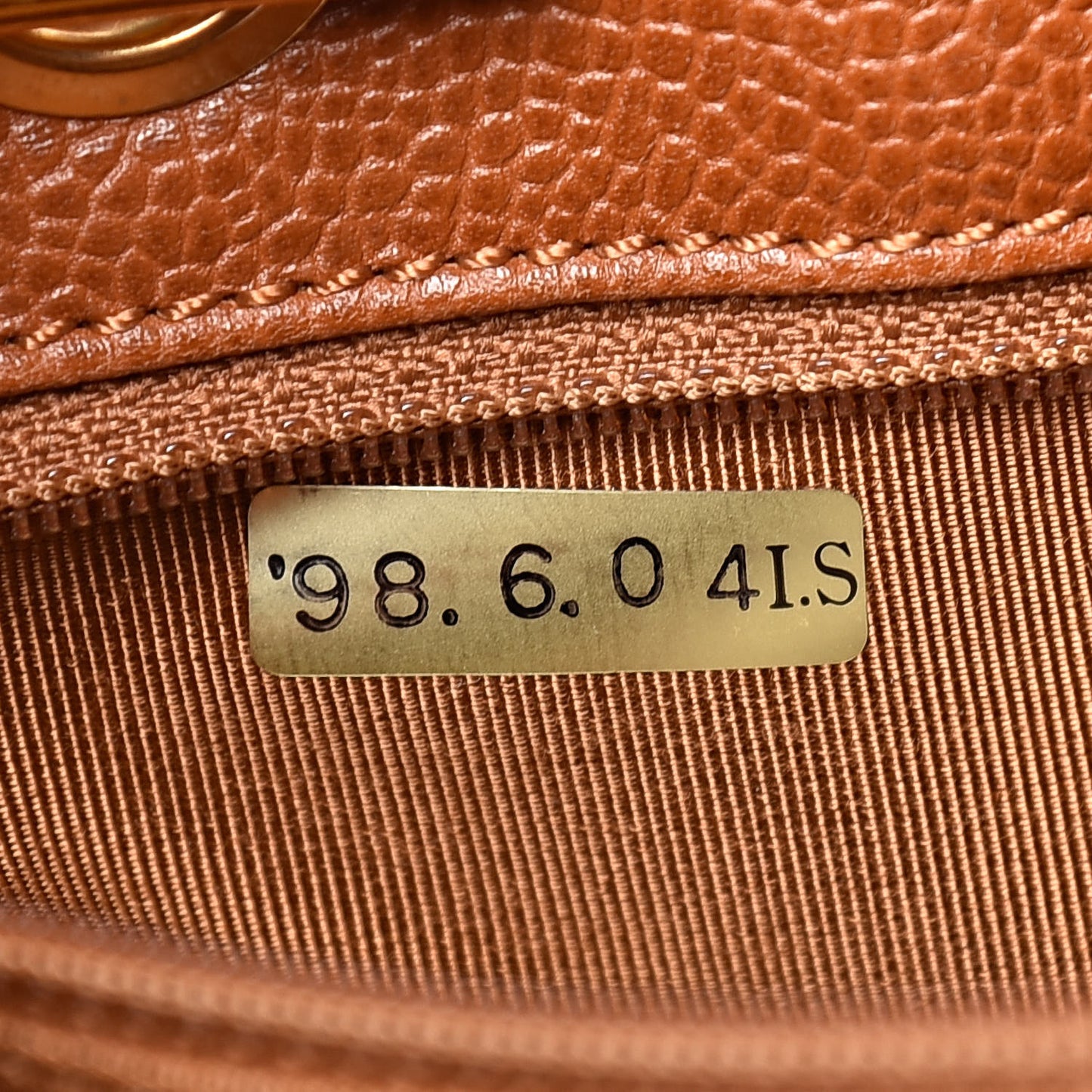 Caviar Large CC Shoulder Bag Light Brown