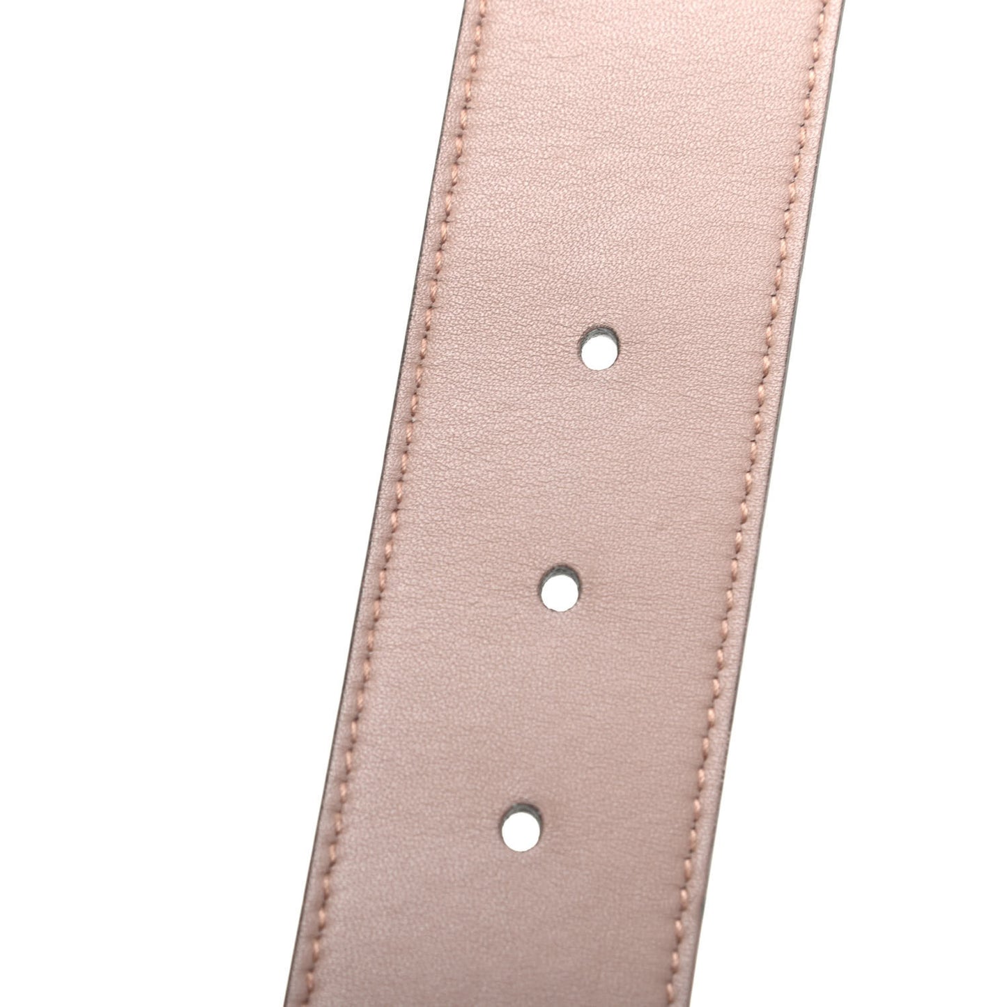 Calfskin Double G 40mm Belt 80 32 Porcelain Rose