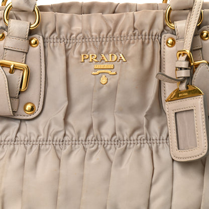 Prada Nappa Gaufre Tote Pomice 8 of 16