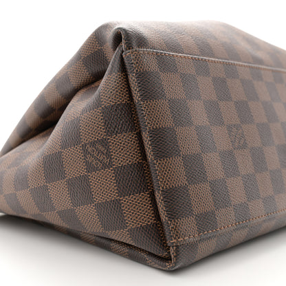 Louis Vuitton Damier Ebene Odeon Tote MM Black 8 of 9