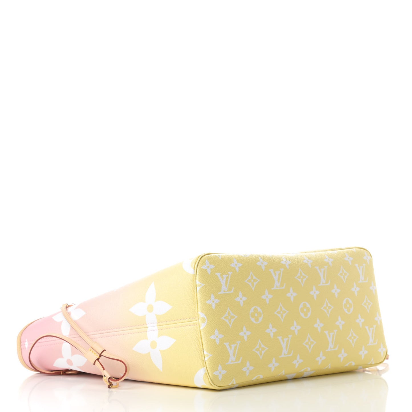 Monogram Giant By The Pool Neverfull MM Light Pink