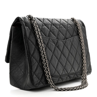 Chanel Aged Calfskin Quilted 2.55 Reissue 227 Flap Black 3 of 13