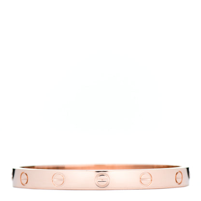 Cartier 18K Pink Gold LOVE Bracelet 16 1 of 5