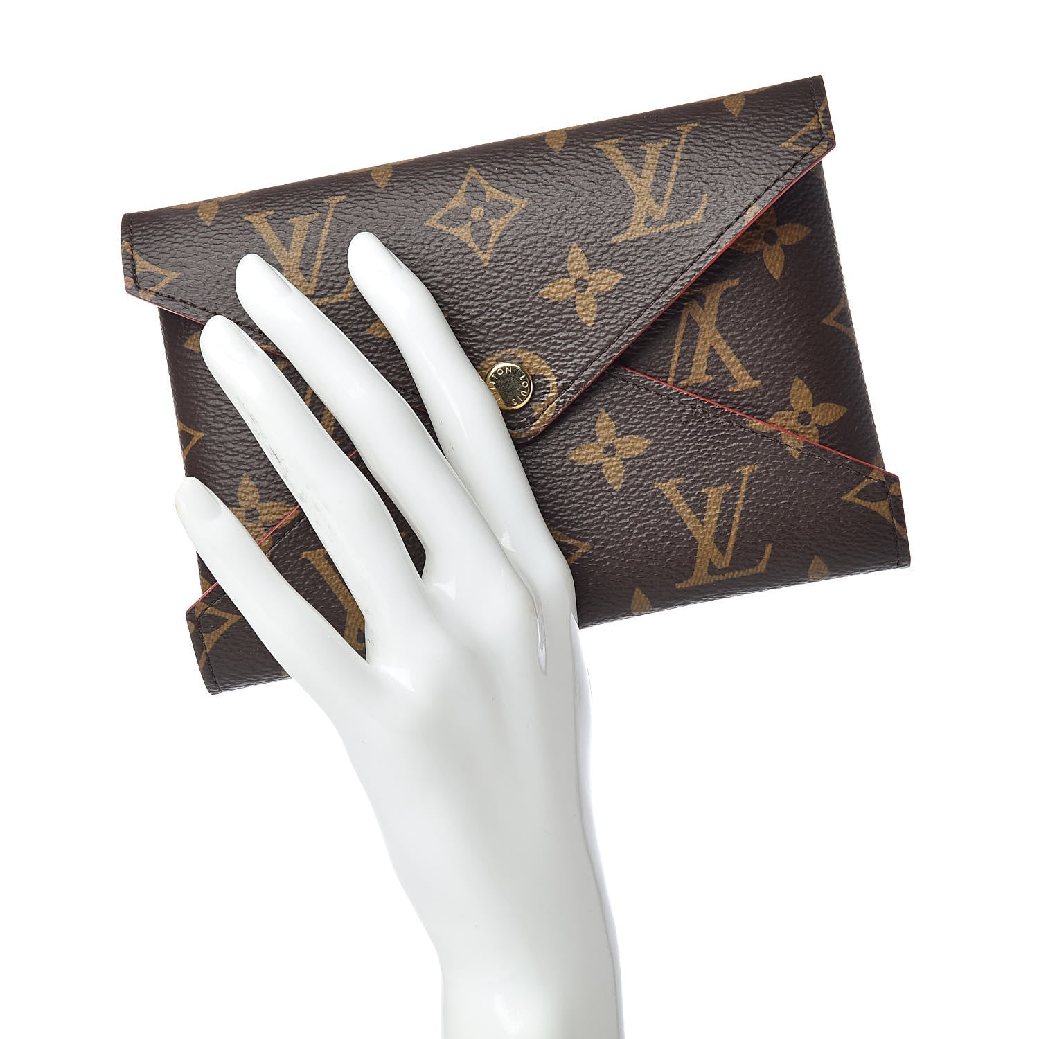 Louis Vuitton Monogram Medium Kirigami Pochette Insert Coquelicot 2 of 8