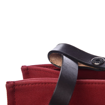 Hermes Natural Hunter Calfskin Toile Chevron Cabalicol Tote Ebene 8 of 17