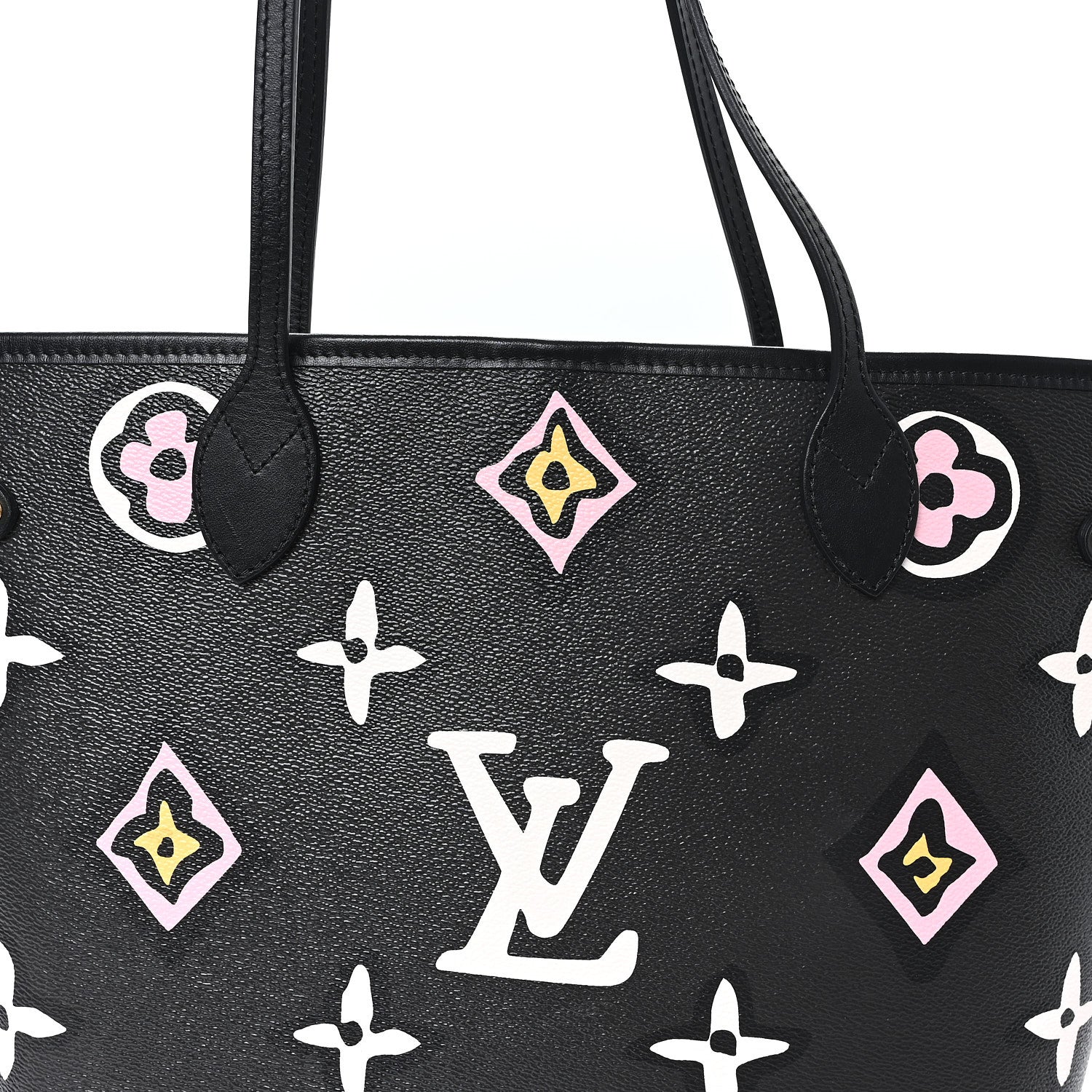 Louis Vuitton Monogram Giant Wild at Heart Neverfull MM Black 8 of 11