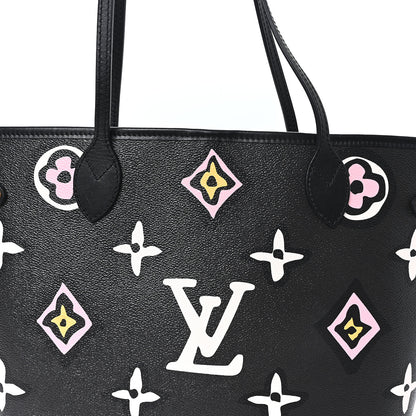 Louis Vuitton Monogram Giant Wild at Heart Neverfull MM Black 8 of 11