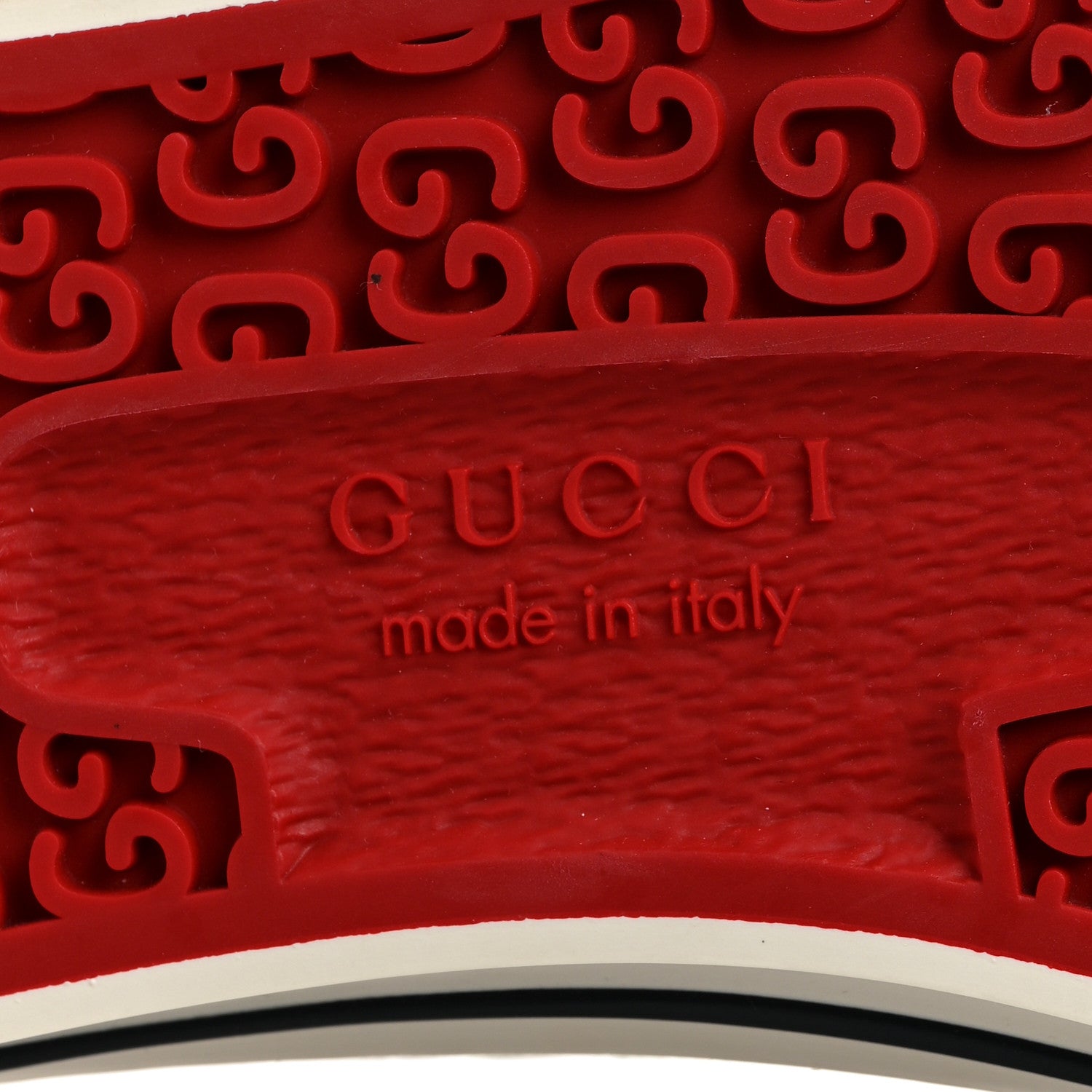 Gucci GG Monogram Web Womens 1977 Tennis High Top Sneakers 39 Beige Ebony Mystic White 6 of 8