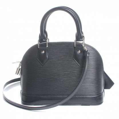 Louis Vuitton Epi Alma BB Black 3 of 8