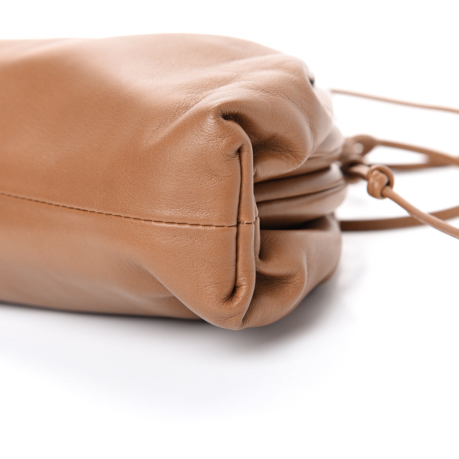 Bottega Veneta Butter Calfskin The Mini Pouch Camel 10 of 11